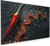 Küchenrückwand Spritzschutz Glas mit Motiv Chili Auf Produktbild-Vorschau 1