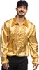 Camicia Schlagerstar a balze oro taglia: XXL Anteprima dell’immagine prodotto 2