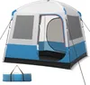 Tente COSTWAY pour 5 personnes, tente de camping avec Voir les images du produit 1