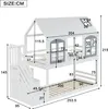 okwish Etagenbett Stockbett 90x200cm mit 3 Schließfächer in Produktbild-Vorschau 3