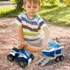 Set di veicoli della polizia MalPlay, quad, motoscafo, Anteprima dell’immagine prodotto 10