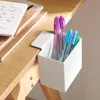 Boite de rangement en métal blanc avec pince de serrage Voir les images du produit 1