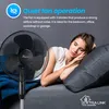 EXTRALINK Podlahový ventilátor, ventilátor se 3 stupni Náhled obrázku produktu 6