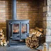 LZQ Stojan na palivové dříví Outdoor, kovový stojan na Náhled obrázku produktu 12
