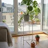DanDiBo Tabouret pour fleurs Blanc Métal Angulaire 70 cm Voir les images du produit 7