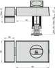 BASI - Türzusatzschloss - KS 500 - 45 mm - Braun - käntig - Produktbild-Vorschau 2