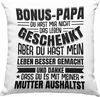 Trendation - Stiefvater Geschenk Deko-Kissen mit Füllung Produktbild-Vorschau 1