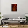 Bilder auf glas - Einteilig - Rot Blätter Palmen - 50x70cm Produktbild-Vorschau 6
