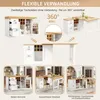 Flieks Multifunktionaler Bartisch mit Stauraum, ausziehbare Produktbild-Vorschau 7