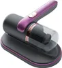 A cordless handheld vacuum cleaner with a charging base. Produktbild-Vorschau