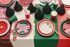 Papieren borden, 23 cm diameter, 6 stuks. | Effen kleur: Productafbeelding-voorbeeld 4