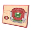 NFL San Francisco 49ers Stadium 3D Wandbild Desktop Produktbild-Vorschau 1