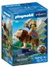 PLAYMOBIL Knights Leone con Cavaliere Dorato Set da Anteprima dell’immagine prodotto 3
