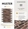 AMK Muster-Paneel 300 Mix Braun – Marmorgranulat-Oberfläche in Originalgröße Produktbild-Vorschau