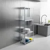 Skladový regál Relaxdays, pozinkovaná oceľ, rozmery 180 x Náhľad obrázku produktu 2