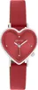 Montre Oozoo rouge en cuir OOZOO Timepieces Femme Montre à Voir les images du produit 1