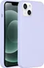 Accezz Liquid Silikoncase iPhone 13 Mini - Violett Produktbild-Vorschau 1