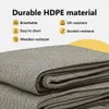 vidaXL Tapis de tente gris clair 600 x 300 cm polyéthylène Voir les images du produit 4