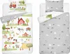 Parure de lit bébé 90x120 tracteur ferme COTON Voir les images du produit 2