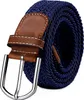 Flechtgürtel Navy, Uni Elastischer Stoffgürtel, geflochten, Produktbild-Vorschau 1