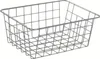 Koszyk metalowy na owoce, szary, 24 x 18 x 10 cm Podgląd zdjęcia produktu 2