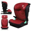 A collage of a red and black car seat from different angles. Produktbild-Vorschau