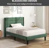 MODFU Polsterbett Einzelbett 90x200cm Leinen Jugendbett mit Produktbild-Vorschau 2