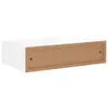 vidaXL Wandregale mit Schubladen 2 Stk. Weiß 40x23,5x10 cm Produktbild-Vorschau 15