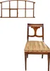 A window frame and a chair are displayed against a white background. Produktbild-Vorschau