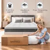 Matras 180x200 cm, 22 cm dik, met geïntegreerde toplaag. Productafbeelding-voorbeeld 2