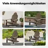 Wiltec zahradní židle z masivu Adirondack 89 x 72 x 92,5 Náhled obrázku produktu 8