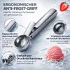 Eisportionierer 2er Set Eislöffel mit Auswerfer Eiscreme Produktbild-Vorschau 4