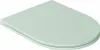 A light mint green toilet seat is shown from a slightly elevated angle against a white background. Anteprima dell’immagine prodotto