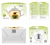 Creano Teekanne aus Glas 1,2l - inklusive 2 Teeblumen - Produktbild-Vorschau 10
