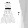 Federbaelle Badminton 6 Stueck Weiss Im Rohr Set Mit Produktbild-Vorschau 5