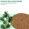 NUGATI Kokos-Mulchscheibe Kübelabdeckung Winterschutz für Produktbild-Vorschau 4