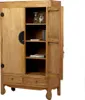 Hochzeitsschrank ASIA Antik Natural ca. H175cm Massivholz Produktbild-Vorschau 2
