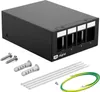 hb-digital Patchpanel 4 Port fuer Keystone Module Gehaeuse Produktbild-Vorschau 1
