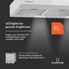 KlarsteinContempo 90 wyciąg podblatowy 90cm 200m³/h LED Podgląd zdjęcia produktu 4