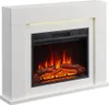 Elektrický krb BALDERIA Finn Design - Stojací krb - Biely Náhľad obrázku produktu 2
