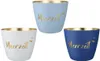 Gilde Windlicht, "Meerzeit", Schriftzug, Metall, blau, Voir les images du produit 2