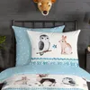 Traumschlaf Flanell Bettwäsche Hirsche Eule Hase 135x200 cm Produktbild-Vorschau 3