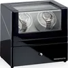 Designhütte - Watchwinder - San Diego 2 LCD čierny 70005-51 Náhľad obrázku produktu 3