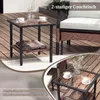 Ensemble de meubles de jardin en polyrotin COSTWAY, 5 Voir les images du produit 5
