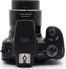 Top view of a black Canon PowerShot SX50 HS digital camera. Produktbild-Vorschau