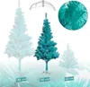 Künstlicher Weihnachtsbaum türkis inkl. Ständer Tannenbaum Produktbild-Vorschau 1