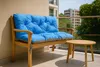Cuscino per panca da esterno 170x60x50| colore blu| Cuscino Anteprima dell’immagine prodotto 6