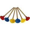 Pfeile-Set 6 Stück Sicherheitspfeile aus Holz für Kinder Zubehör für Armbrust Pfeil und Bogen Indianer Rollenspiel für Kinder hochwertiges Holzspielzeug made in Germany Produktbild-Vorschau