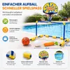 Gioco 2 in 1 per bambini e adulti: canestro da basket e Anteprima dell’immagine prodotto 6