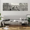Bilder auf glas - Einteilig - Brücke Pier Sepia - 160x50cm Produktbild-Vorschau 6